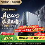 史密斯（A.O.SMITH）佳尼特【26年新品】蓝鲸1600G家用净水器厨房专用台下用净水机直饮一体机10年RO膜CR4200AE3