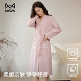 猫人【100%纯棉】女士睡衣女浴袍女四季通用睡袍全棉家居服女26年新品