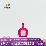 CILOCALA女包钱包糖果色方形卡包零钱包女生轻奢证件包帆布身份证收纳包 TOMATO