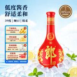 郎酒 红花郎10（第五代） 酱香型白酒 39度 500mL*1瓶 单瓶装