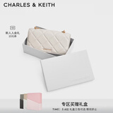 CHARLES&KEITH质感菱格链条小方包钱包斜挎包包女包生日母亲节礼物CK6-10680924