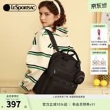 LeSportsac乐播诗新款双肩包旅行包背包大容量电脑包书包520礼物 黑色