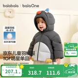 巴拉巴拉童装儿童羽绒服男女童外套冬装2025新款婴儿衣服保暖加厚泡芙羽绒