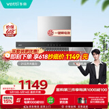 华帝【TOP烟机101】家用欧式顶吸抽油烟机【推荐搭配71B燃气灶具套装】21风量大吸力免清洗以旧换新