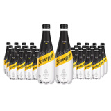 可口可乐（Coca-Cola）Schweppes怡泉苏打水气泡水原味柠檬味400ml组合装 怡泉原味400ml*12瓶【2箱】