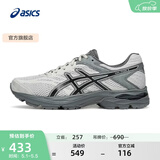 亚瑟士ASICS男鞋网面跑步鞋缓震跑鞋透气舒适运动鞋 GEL-FLUX 4 灰色/黑色 41.5