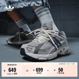 adidas 闪回鞋 RESPONSE CL贴合老爹鞋男女阿迪达斯官方三叶草   浅灰色/深灰色   36.5