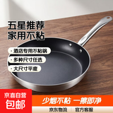 【五星级酒店推荐】平底锅不粘锅商用煎锅专业牛排酒店专用大号 【家用版】不沾煎锅【24cm】钢柄
