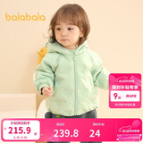 巴拉巴拉童装儿童羽绒服宝宝女童男童2025年冬季保暖外套宝宝上衣萌趣轻薄