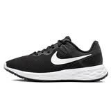 耐克NIKE女跑步鞋REVOLUTION6运动鞋DC3729-003黑白35.5