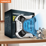 HANASS 驱鼠器 大功率家用商用仓库驱鼠防鼠电子猫 灭老鼠不用药干扰器 QSQ-02