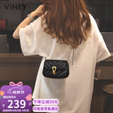 viney包包女包牛皮斜挎手机包洋气单肩链条包老婆生日520送女朋友礼物