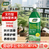 尚洋文竹专用植物营养液500mL花肥料水培云竹富贵竹转运竹竹子叶面肥