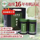 日照绿茶2026新茶有机茶叶浓香型豆香口粮茶桶装250g山东特产端午礼品