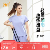 361°短袖女t恤夏季新款运动跑步速干衣宽松瑜伽服母亲节662424126H-3