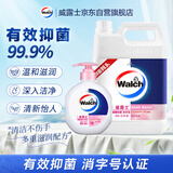 威露士抑菌滋润洗手5L+525ml大瓶 抑菌99.9%清香洗护手