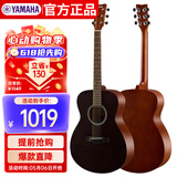 雅马哈（YAMAHA）FS400SMB 原声款云杉木初学者入门民谣圆角吉他 40英寸烟熏黑哑光