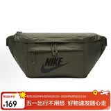 耐克NIKE中性腰包单肩包休闲包户外骑行包大容量包BA5751-222绿MISC 