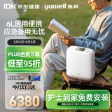 鱼跃(yuwell)医用便携制氧机户外吸氧旅游高原车载制氧机充电Spirit-6
