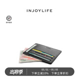 INJOYLIFE男士小钱包短款2022新款真皮钱夹驾驶证皮夹创意学生 黑色