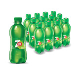 百事可乐七喜7UP 柠檬味 碳酸饮料汽水 300ml*12瓶 整箱装 便携小瓶
