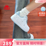 卡帕（Kappa）女鞋夏季2026新款增高小白鞋子女款休闲运动板鞋女潮鞋 冰山蓝 36
