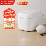 福库（CUCKOO）饭煲IH加热不粘内胆可预约快速煮饭多功能触屏白色微压电饭锅3升1-3人份CR-HD0610FW
