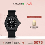 雪铁纳（Certina）瑞士手表动能系列海龟陶瓷圈潜水运动机械男表