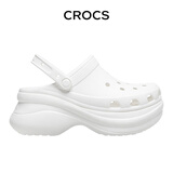 卡骆驰（CROCS）复古小鲸鱼洞洞鞋女鞋时尚厚底户外休闲沙滩鞋206302-100 36-37