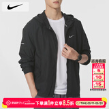 耐克（NIKE）男装2026春季新款运动服跑步上衣梭织连帽防风衣休闲夹克男士外套 DD4747-010/偏小一码/晒图退10 L 【175】体重130~150斤左右