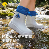 柠檬宝宝儿童雨鞋男女童雨靴防水防滑小孩上学水鞋束口户外轻便