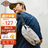 Dickies单肩斜挎包男多隔层胸包DK骑行运动多功能腰包休闲风大容量手机包