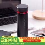 乐扣乐扣（LOCK&LOCK）菲特旋转盖轻量杯保温杯学生商务水杯450ml黑红 LHC4131BKR