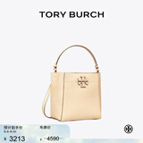 Tory Burch 汤丽柏琦 MCGRAW小号水桶包菜篮子TB 74956 【京东线上专享】奶酪白 724 OS