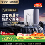 史密斯（A.O.SMITH）佳尼特【26年新品】蓝鲸1000G家用净水器厨房专用台下用净水机直饮一体机8年RO膜 CR2500AE3