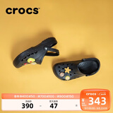 卡骆驰（CROCS）贝雅洞洞鞋男鞋女鞋轻便耐磨一脚蹬拖鞋休闲鞋百搭花园鞋|10126 黑色-001 37 /38(230mm)