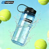 乐基因（nalgene）美国进口户外运动水杯子塑料tritan耐高温泡茶男女学生节日礼物 透明蓝 400ml 【16oz WM Tuxedo Blue】