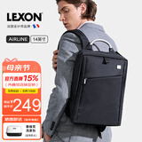 乐上（LEXON）法国品牌双肩包14英寸商务电脑包男防泼水背包通勤笔记本书包礼物