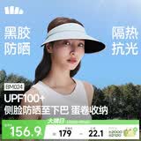 蕉下（beneunder）遮阳帽女太阳帽空顶帽防晒帽防紫外线全脸遮阳时尚百搭加长帽檐
