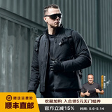 龙牙【龙牙 × 中国火箭】二代风神棉服外套运动户外保暖加厚棉服男 极夜黑 2XL 190/108B(195-214斤）