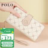 POLO手拿包女钱包多卡位长款钱包卡包大容量包包女包520礼物送女友