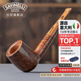 沙芬（SAVINELLI）意大利进口石楠木烟斗老式烟嘴111型大全 过滤烟斗生日礼物送男友 直斗111（苔原光面）
