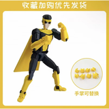 倍贝优无敌少侠关节人偶3d打印可动马克手办玩具模型人仔送男孩生日礼物 极恶马克