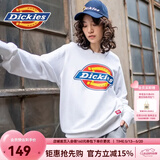 Dickies 【经典款】卫衣 男女同款大logo印花圆领卫衣 卫衣男7059 白色 XL