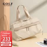 高尔夫（GOLF）旅行包运动健身包女士干湿分离手提行李袋出差旅游单肩斜挎包鞋仓