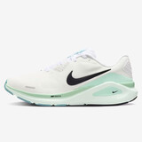 耐克NIKE稳程女公路专业跑步鞋STRUCTURE 26运动鞋HJ1101-100白绿37.5