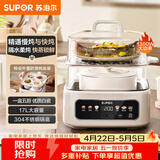 苏泊尔（SUPOR）电炖锅 煲汤锅隔水炖锅0涂层家用多功能锅炖蒸煮一体17L电炖盅炖汤锅电蒸锅 DZ20FC871