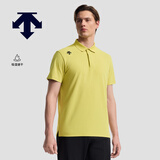 迪桑特（DESCENTE）DESCENTE迪桑特TRAINING系列男士吸湿速干D-TOUGH短袖POLO衫新品 MU-芥末黄 2XL (185/104A)