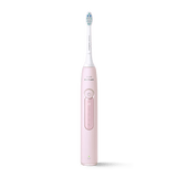 飞利浦（PHILIPS）声波电动牙刷钻石3系 5倍洁齿5种模式 洁净刷头*2  生日礼物情侣母亲节礼物  HX5171/04淡粉色
