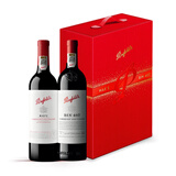 奔富（Penfolds）BIN407+麦克斯赤霞珠双支礼盒装 红酒澳洲原瓶进口节日送礼佳选